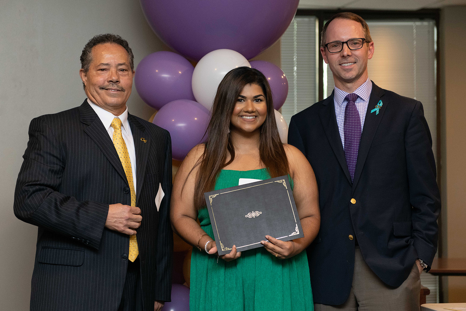 Archie Ervin, Amy Azad, and Steven Girardot